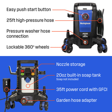 ePX3100 Electric Pressure Washer