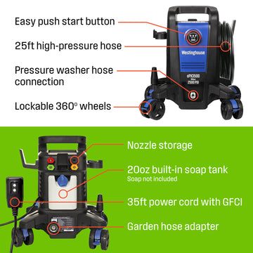 ePX3500 Electric Pressure Washer