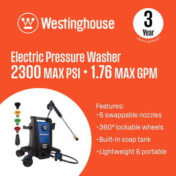 ePX3100 Electric Pressure Washer