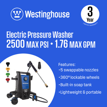 ePX3500 Electric Pressure Washer