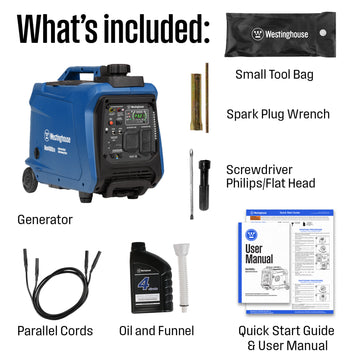 iGen4000cv Inverter Generator with CO Sensor