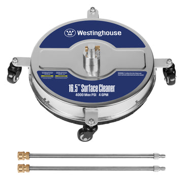 16.5" Stainless Steel Surface Cleaner for Pressure Washers