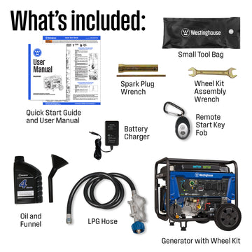 WGen9500DF Generator - Dual Fuel