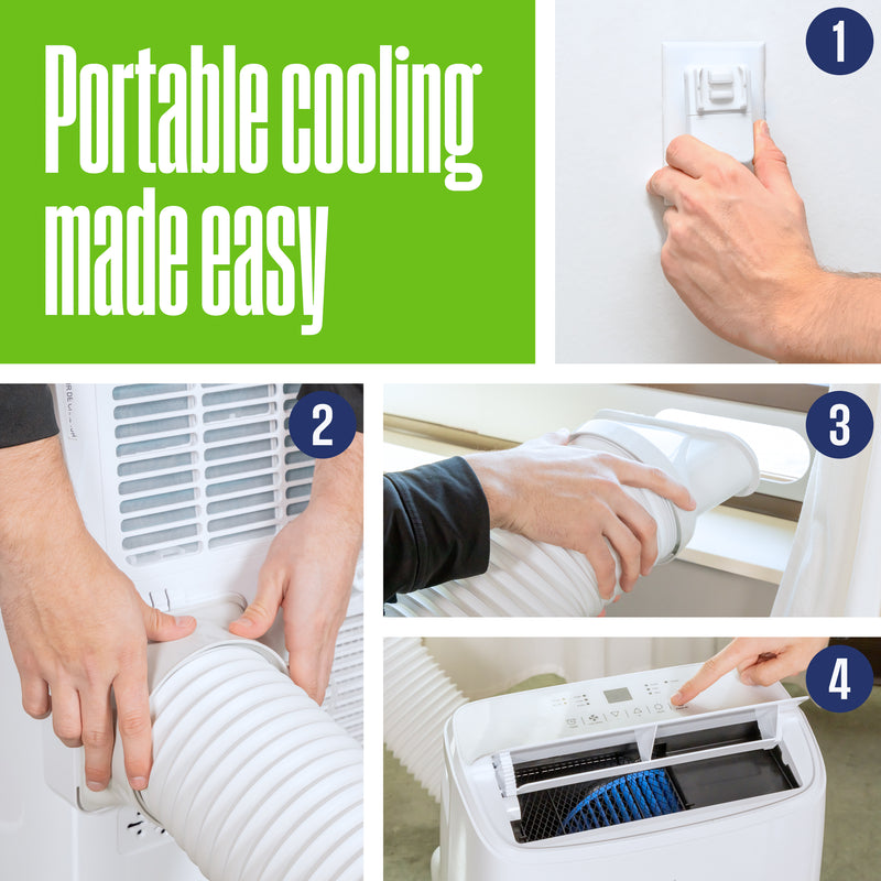 WPac14000h Portable Air Conditioner with Heat