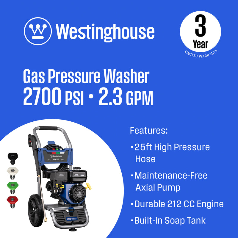 WPX2700 Pressure Washer