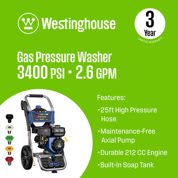 WPX3400 Pressure Washer