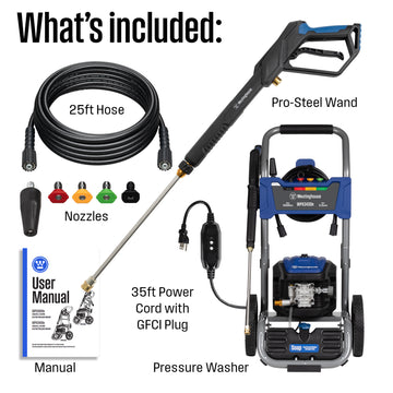 WPX3400e Electric Pressure Washer