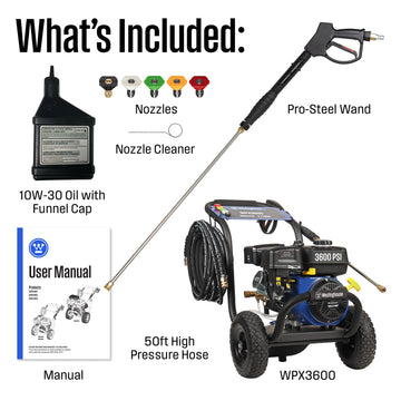 WPX3600 Pressure Washer