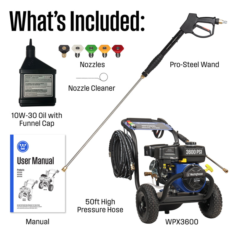 WPX3600 Pressure Washer