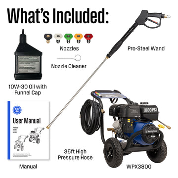 WPX3800 Pressure Washer