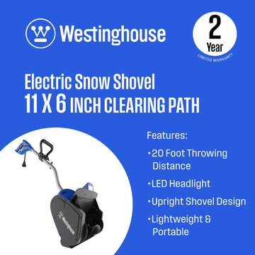 11" Corded Snow Shovel