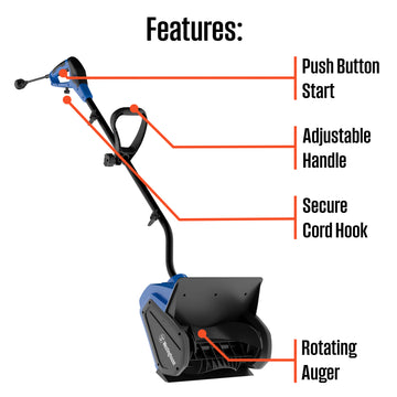 13" Corded Snow Shovel