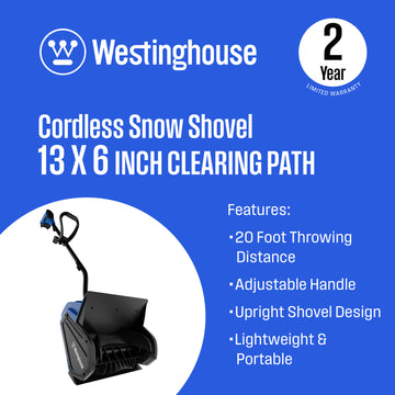 24V 13" Cordless Snow Shovel - Tool Only