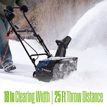 18" Corded Snow Blower