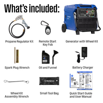 iGen11000DFc Inverter Generator - Dual Fuel with CO Sensor