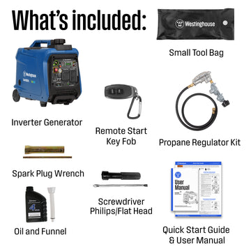 iGen4000DFc Inverter Generator - Dual Fuel with CO Sensor