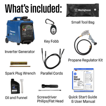 iGen4000DFc Inverter Generator - Dual Fuel with CO Sensor