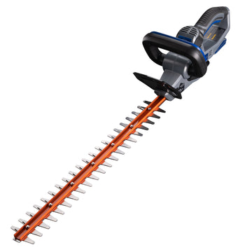 20V hedge trimmer on a white background