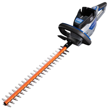 40V hedge trimmer on a white background